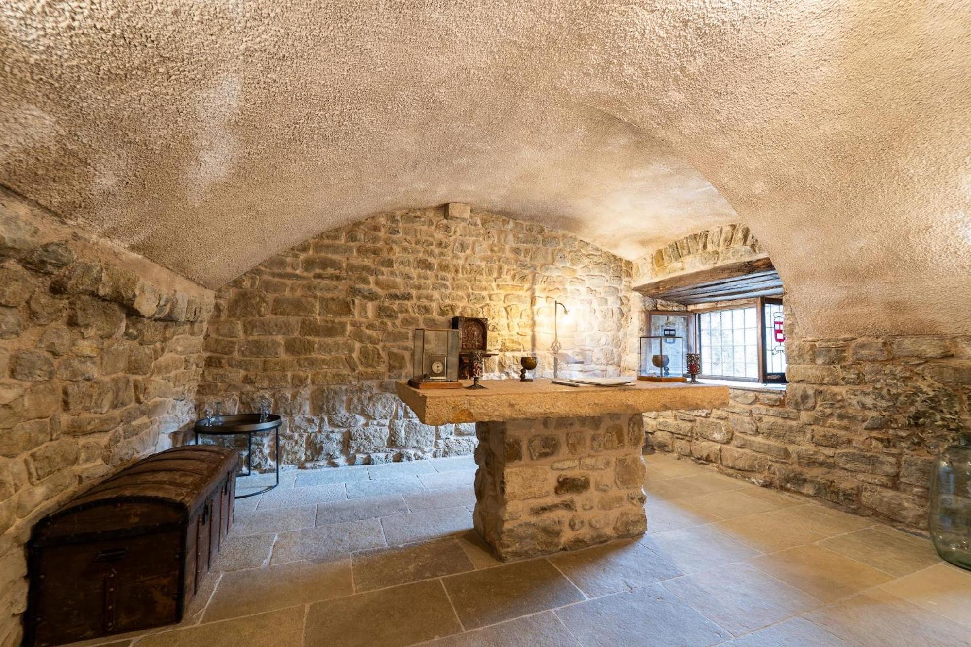 Castell In Girona Villa Sant Miquel de Campmajor Luaran gambar