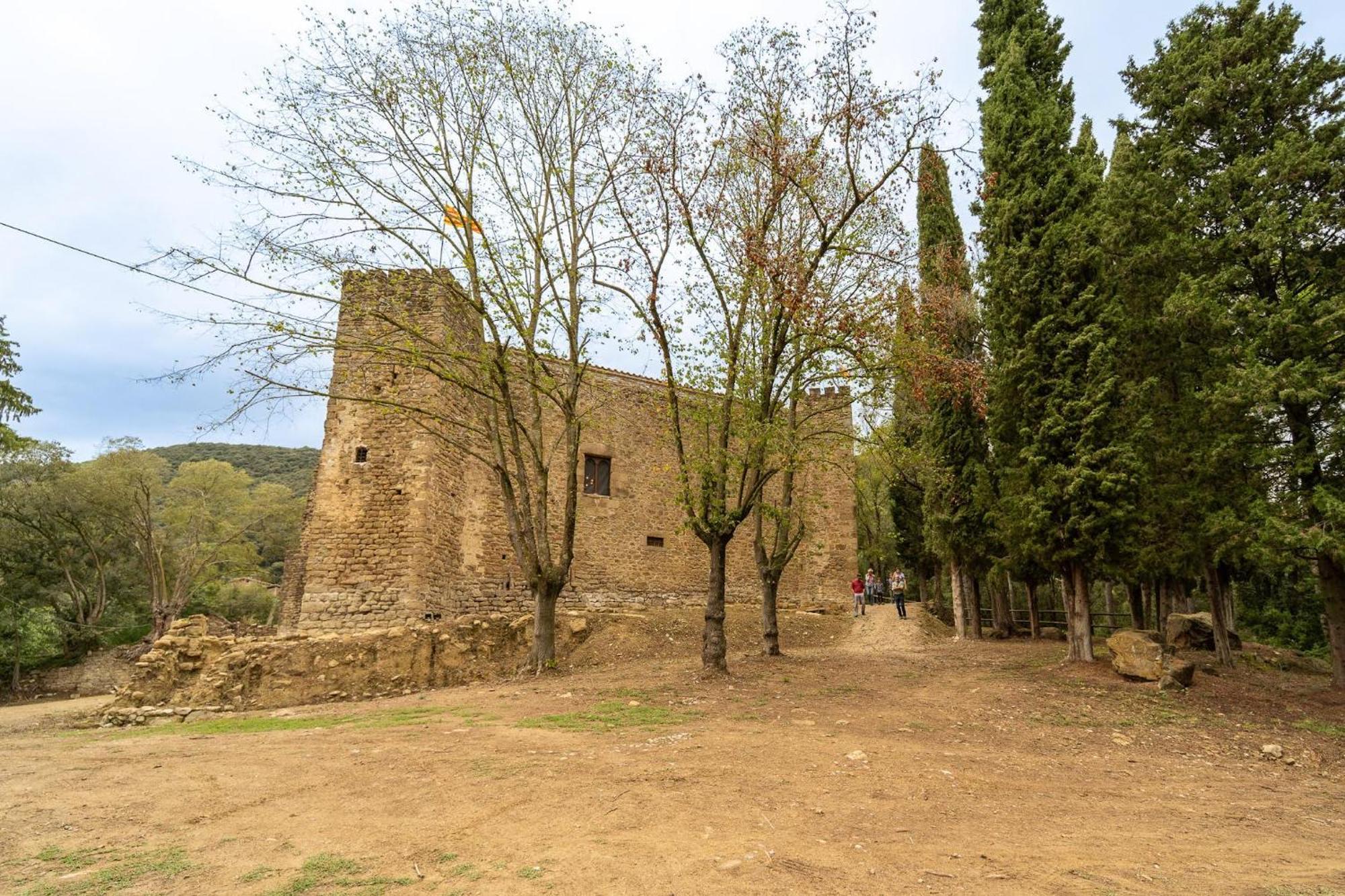 Castell In Girona Villa Sant Miquel de Campmajor Luaran gambar