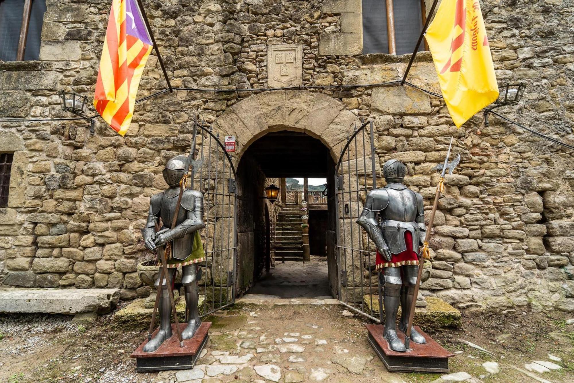 Castell In Girona Villa Sant Miquel de Campmajor Luaran gambar