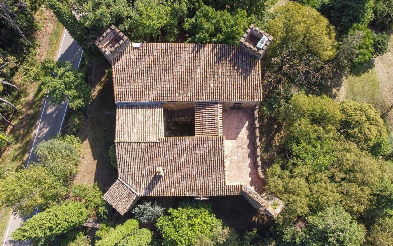 Castell In Girona Villa Sant Miquel de Campmajor Luaran gambar